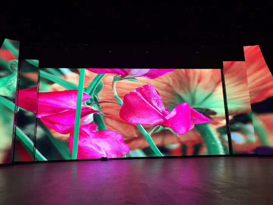 LEIDENE van de het Aluminiumpixel 3.91mm Huur van het matrijzenafgietsel Vertoning 1R1G1B IP63